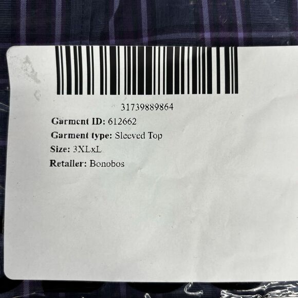 Bonobos Dress Shirt Mens 3X Purple Washed Button Down Prominent Yaletown Chianti - Picture 7 of 10